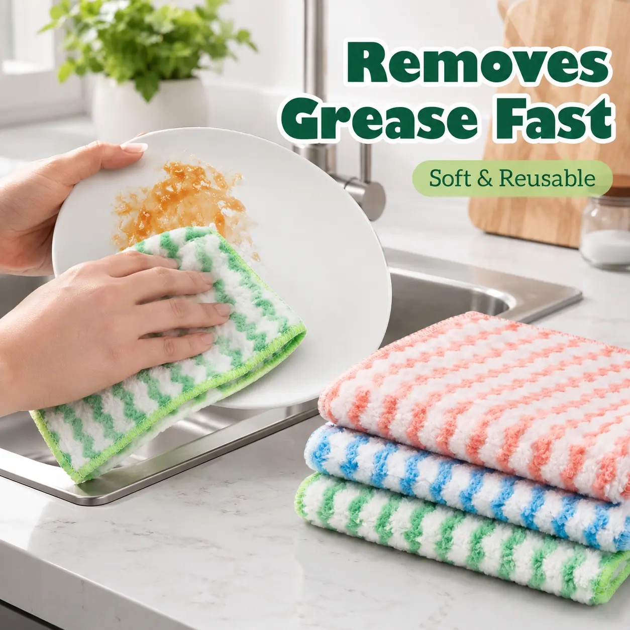 Microfiber Cleaning Cloth